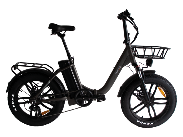 Hopfällbar elcykel – idealisk för camping och resor