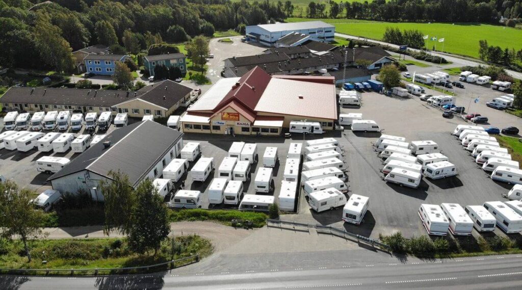 Husbilar och husvagnar i Ljungskile – Backamo Husvagnscenter